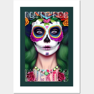 Dia De Los Muertos, day of the dead. Posters and Art